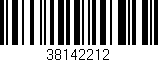Código de barras (EAN, GTIN, SKU, ISBN): '38142212'
