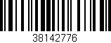 Código de barras (EAN, GTIN, SKU, ISBN): '38142776'