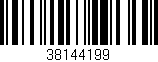 Código de barras (EAN, GTIN, SKU, ISBN): '38144199'