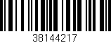 Código de barras (EAN, GTIN, SKU, ISBN): '38144217'