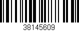 Código de barras (EAN, GTIN, SKU, ISBN): '38145609'