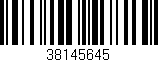 Código de barras (EAN, GTIN, SKU, ISBN): '38145645'
