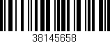 Código de barras (EAN, GTIN, SKU, ISBN): '38145658'