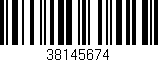 Código de barras (EAN, GTIN, SKU, ISBN): '38145674'