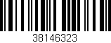 Código de barras (EAN, GTIN, SKU, ISBN): '38146323'