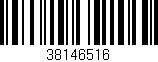 Código de barras (EAN, GTIN, SKU, ISBN): '38146516'