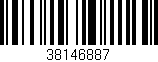 Código de barras (EAN, GTIN, SKU, ISBN): '38146887'