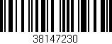 Código de barras (EAN, GTIN, SKU, ISBN): '38147230'