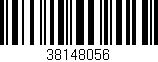 Código de barras (EAN, GTIN, SKU, ISBN): '38148056'