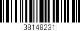 Código de barras (EAN, GTIN, SKU, ISBN): '38148231'
