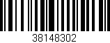 Código de barras (EAN, GTIN, SKU, ISBN): '38148302'