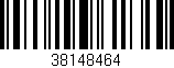 Código de barras (EAN, GTIN, SKU, ISBN): '38148464'
