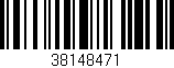 Código de barras (EAN, GTIN, SKU, ISBN): '38148471'