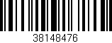 Código de barras (EAN, GTIN, SKU, ISBN): '38148476'