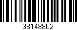 Código de barras (EAN, GTIN, SKU, ISBN): '38148802'