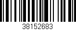 Código de barras (EAN, GTIN, SKU, ISBN): '38152683'