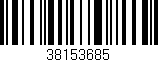 Código de barras (EAN, GTIN, SKU, ISBN): '38153685'