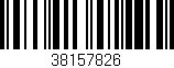 Código de barras (EAN, GTIN, SKU, ISBN): '38157826'