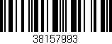 Código de barras (EAN, GTIN, SKU, ISBN): '38157993'