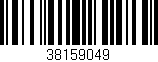 Código de barras (EAN, GTIN, SKU, ISBN): '38159049'