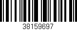 Código de barras (EAN, GTIN, SKU, ISBN): '38159697'