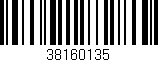 Código de barras (EAN, GTIN, SKU, ISBN): '38160135'