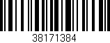 Código de barras (EAN, GTIN, SKU, ISBN): '38171384'