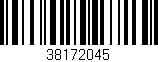 Código de barras (EAN, GTIN, SKU, ISBN): '38172045'
