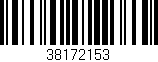 Código de barras (EAN, GTIN, SKU, ISBN): '38172153'