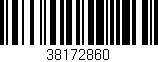 Código de barras (EAN, GTIN, SKU, ISBN): '38172860'