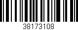 Código de barras (EAN, GTIN, SKU, ISBN): '38173108'