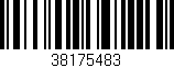 Código de barras (EAN, GTIN, SKU, ISBN): '38175483'