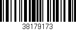Código de barras (EAN, GTIN, SKU, ISBN): '38179173'