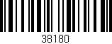Código de barras (EAN, GTIN, SKU, ISBN): '38180'