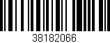 Código de barras (EAN, GTIN, SKU, ISBN): '38182066'