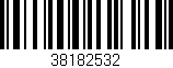 Código de barras (EAN, GTIN, SKU, ISBN): '38182532'