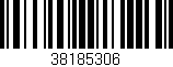 Código de barras (EAN, GTIN, SKU, ISBN): '38185306'