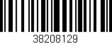 Código de barras (EAN, GTIN, SKU, ISBN): '38208129'