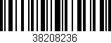 Código de barras (EAN, GTIN, SKU, ISBN): '38208236'