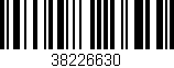 Código de barras (EAN, GTIN, SKU, ISBN): '38226630'