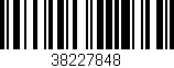 Código de barras (EAN, GTIN, SKU, ISBN): '38227848'