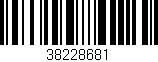 Código de barras (EAN, GTIN, SKU, ISBN): '38228681'