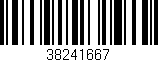 Código de barras (EAN, GTIN, SKU, ISBN): '38241667'
