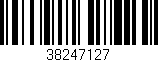 Código de barras (EAN, GTIN, SKU, ISBN): '38247127'