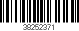 Código de barras (EAN, GTIN, SKU, ISBN): '38252371'
