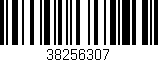 Código de barras (EAN, GTIN, SKU, ISBN): '38256307'