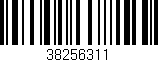 Código de barras (EAN, GTIN, SKU, ISBN): '38256311'