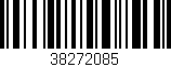 Código de barras (EAN, GTIN, SKU, ISBN): '38272085'