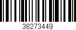 Código de barras (EAN, GTIN, SKU, ISBN): '38273449'