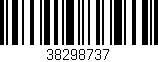 Código de barras (EAN, GTIN, SKU, ISBN): '38298737'